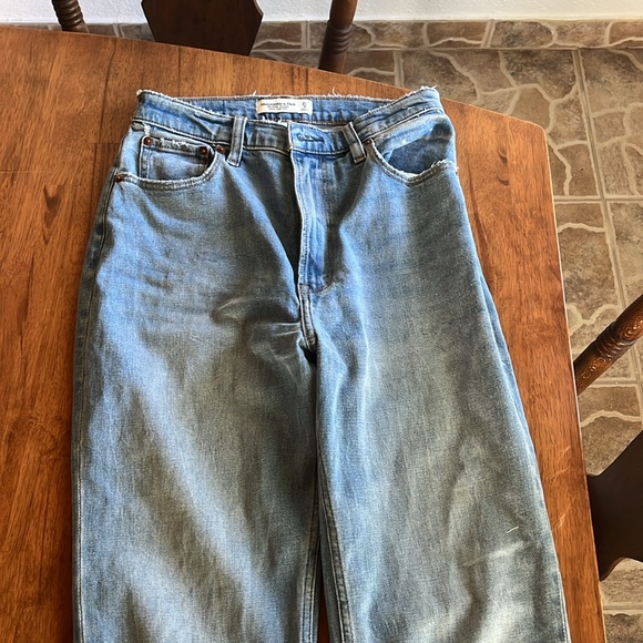 Curve love ankle straight ultra high rise abercrombiee jeans - Picture 4 of 5